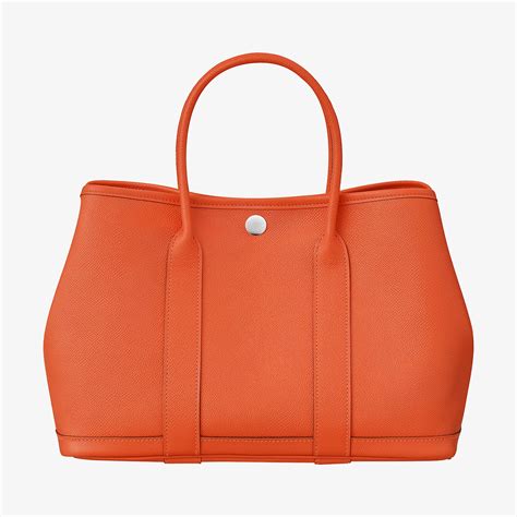 hermes canvas garden party medium bag|Hermes garden party bag organizer.